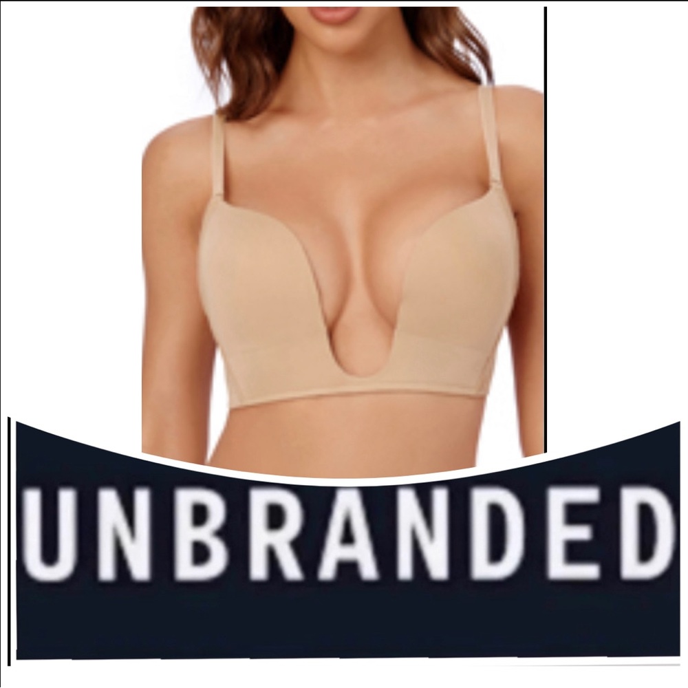 Unbranded Nude U plunge Bra